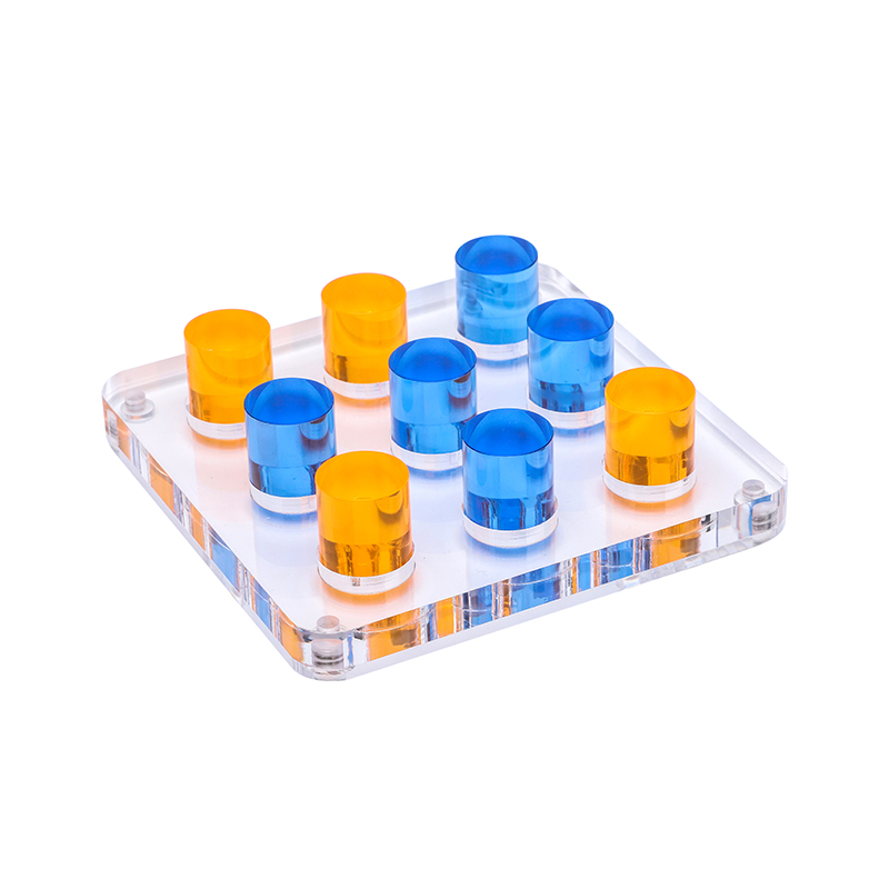 acrylic lucite tic tac toe