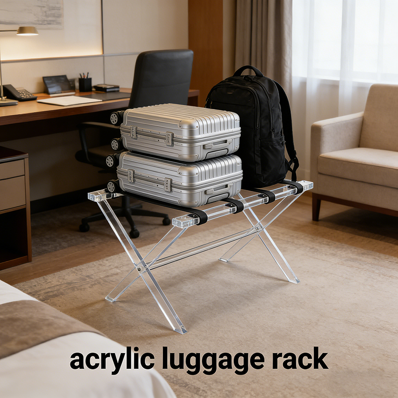 hotel luggage rack